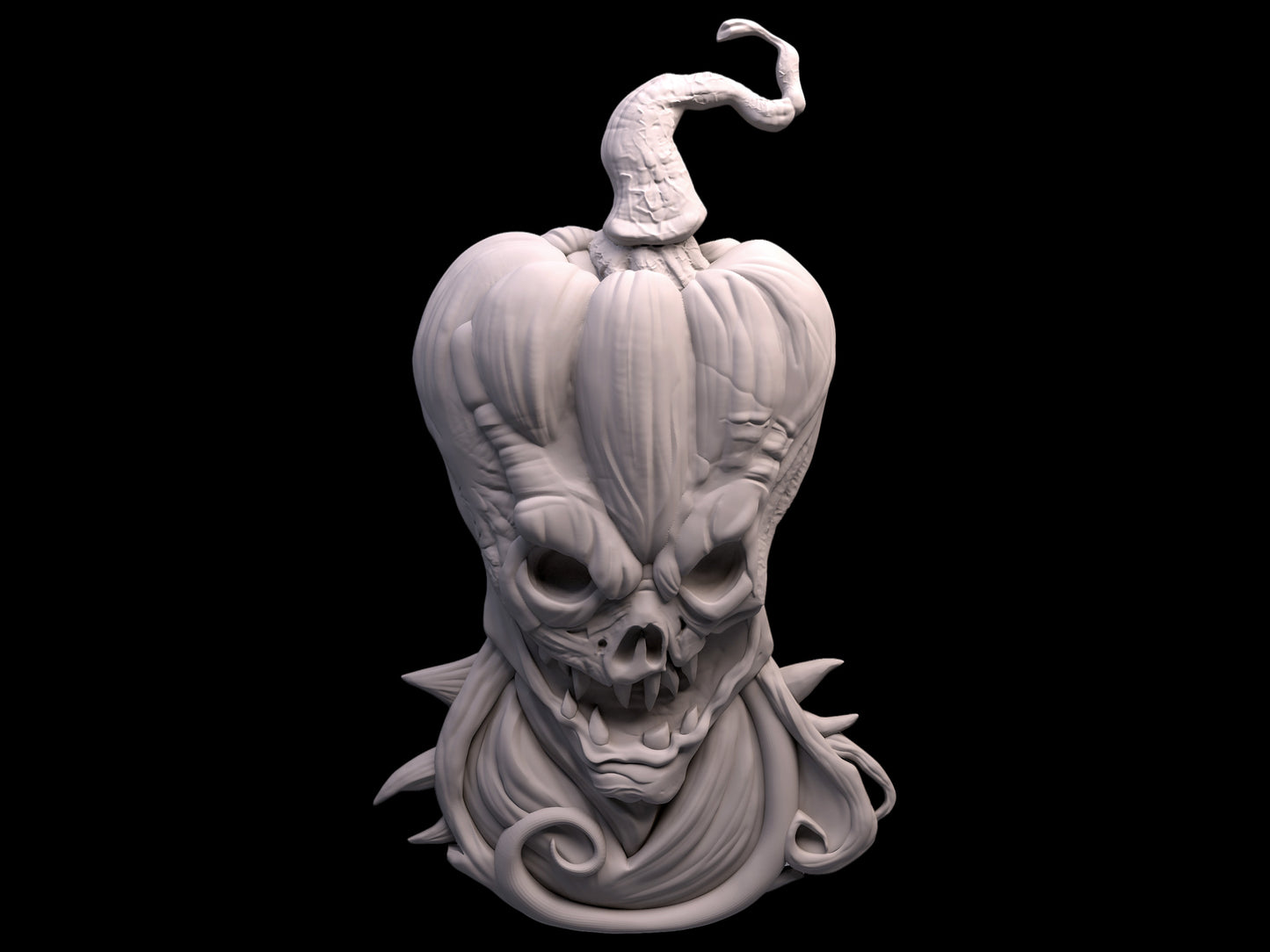 Pumpkin Head 3d stl file