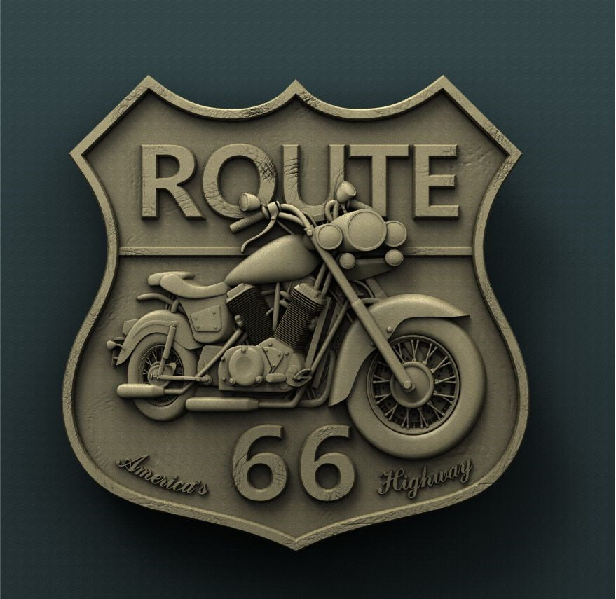 Route 66 mororcycle 2