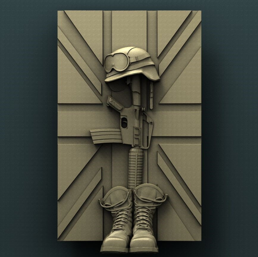 hero,soldier,patriot,freedom 3D CNC Router Files, 3d stl file, vectric,aspire,easel, cnc cut files, 2.5d files