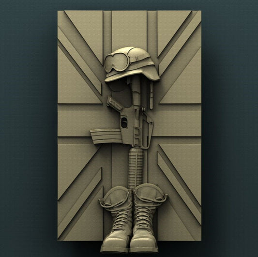 hero,soldier,patriot,freedom 3D CNC Router Files, 3d stl file, vectric,aspire,easel, cnc cut files, 2.5d files