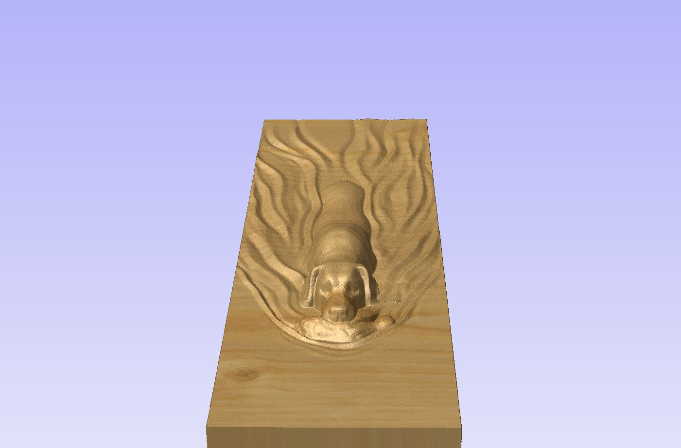 swimming dog, duck hunt 3D CNC Router Files, 3d stl file, vectric,aspire,easel, cnc cut files, 2.5d files