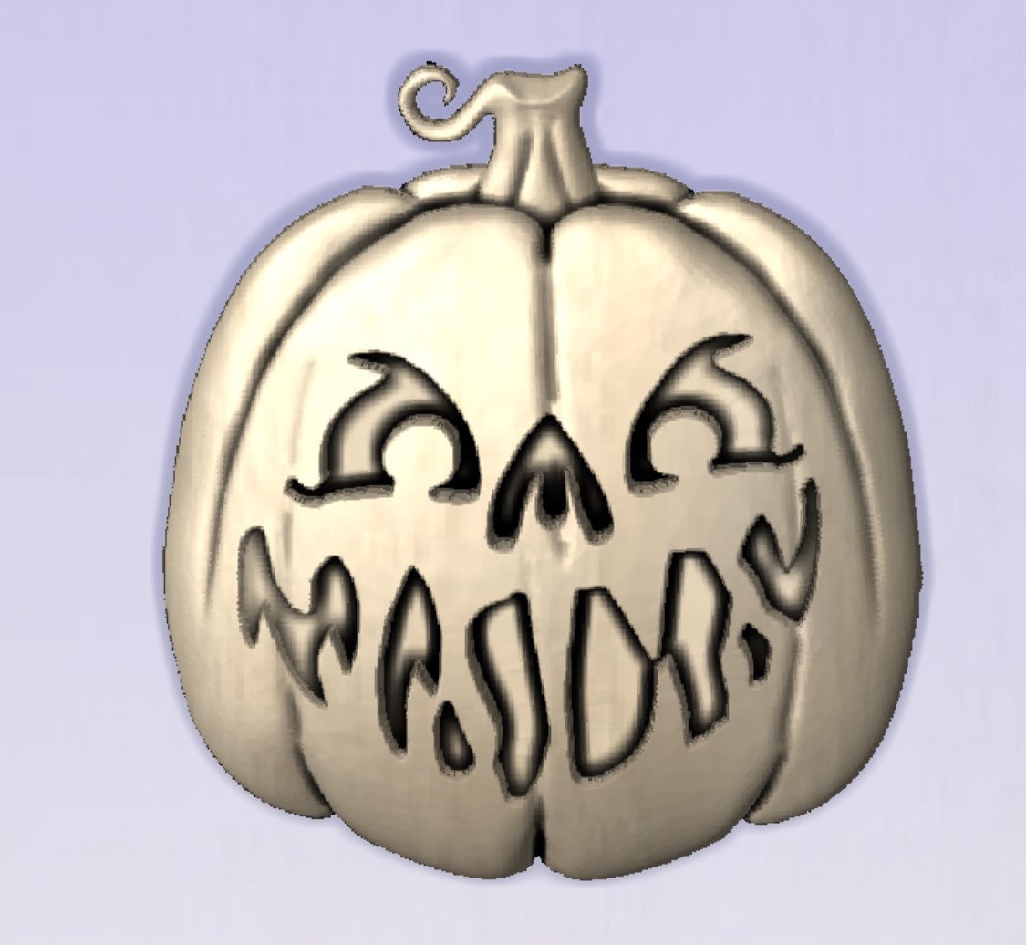 Halloween Pumpkins 6 file bundle 3d stl file