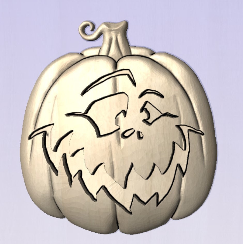 Halloween Pumpkins 6 file bundle 3d stl file