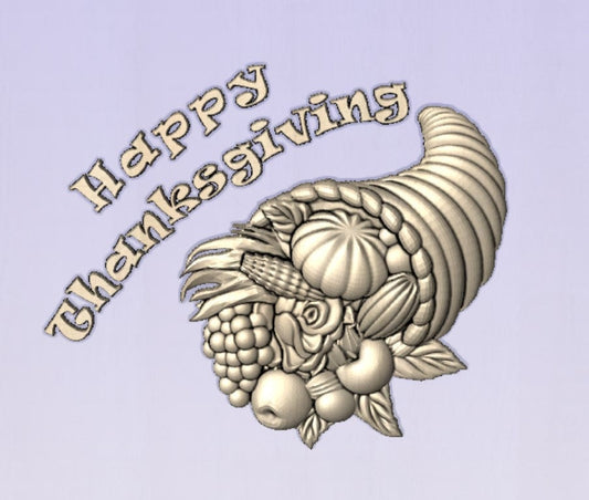 Happy thanksgiving signs, 2 for 1  3D CNC Router Files, 3d stl file, vectric,aspire,easel, cnc cut files, 2.5d files