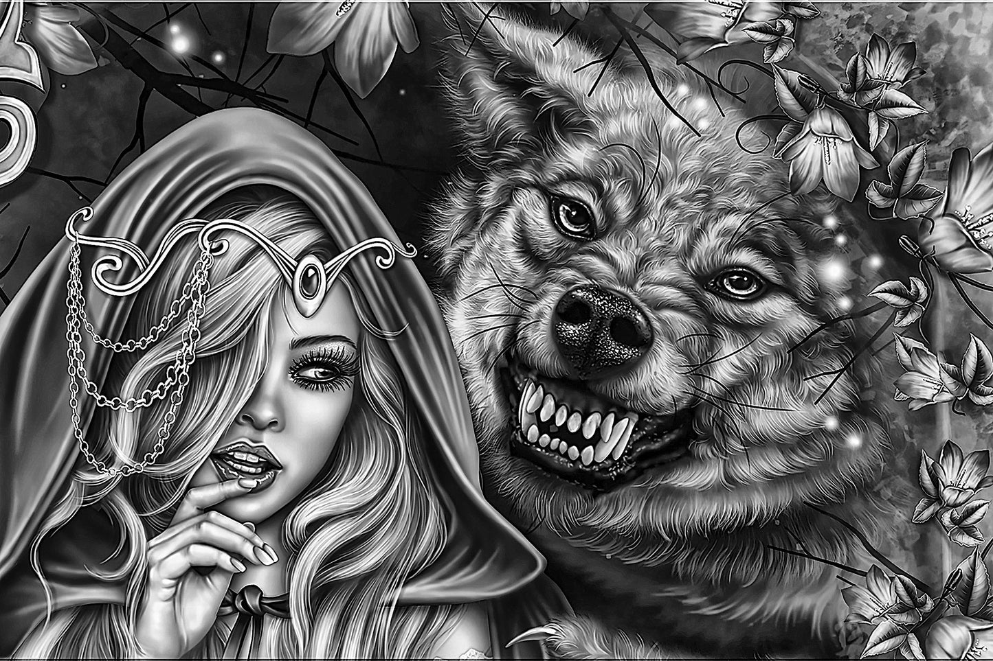 Wolf | Little red riding hood | Laser Engrave File